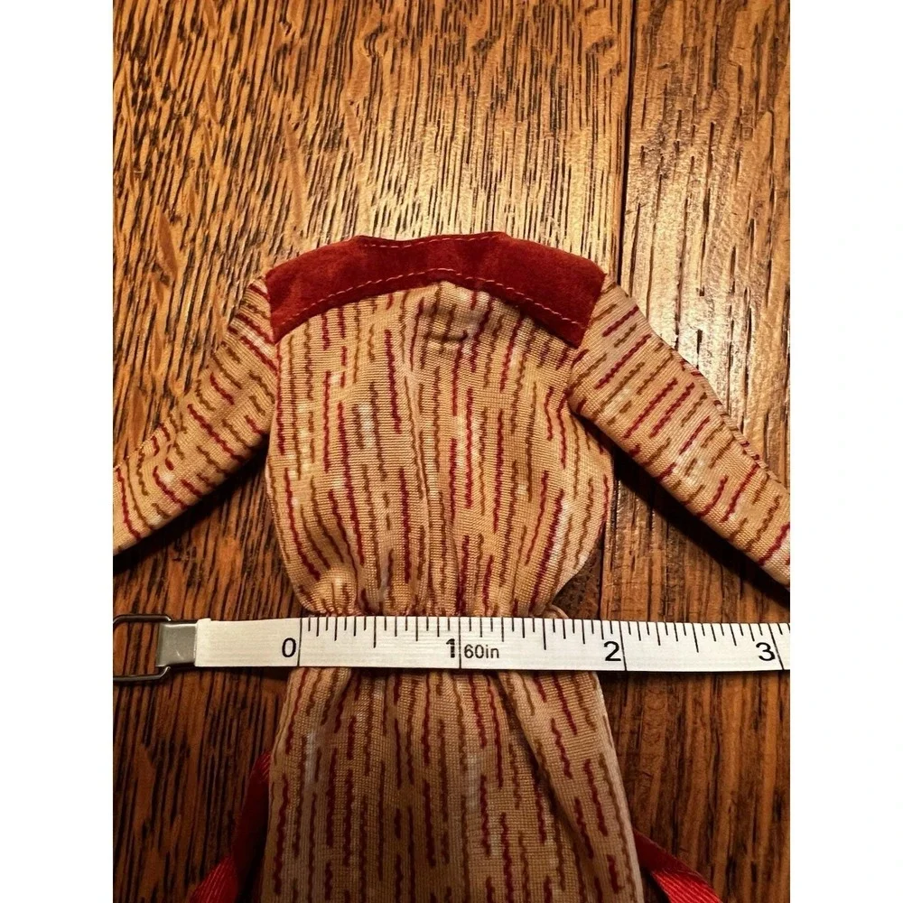 Vintage Barbie Dress 1978 Best Buy 1907 Mattel Superstar Era Tan Red Midi